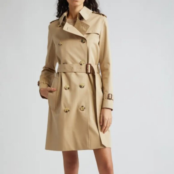 Kensington Water Resistant Gabardine Trench Coat - Picture 1 of 15
